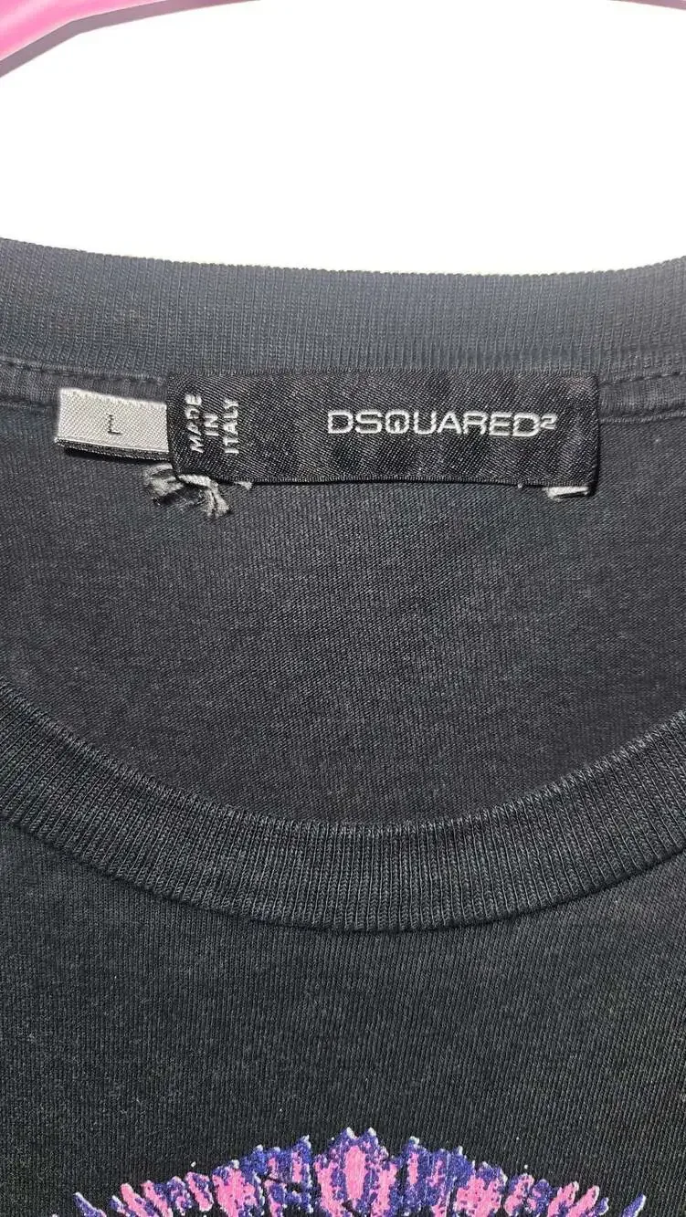 Dsquared2 Black Gorilla Graphic Print T-Shirt Made in Italy